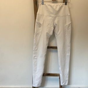 High waist out pocket yoga pants